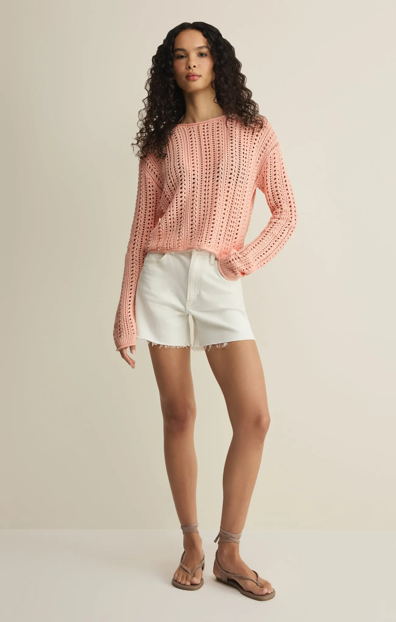 Upland Crochet Sweater Top sold by Z Supply product image thumbnail 4