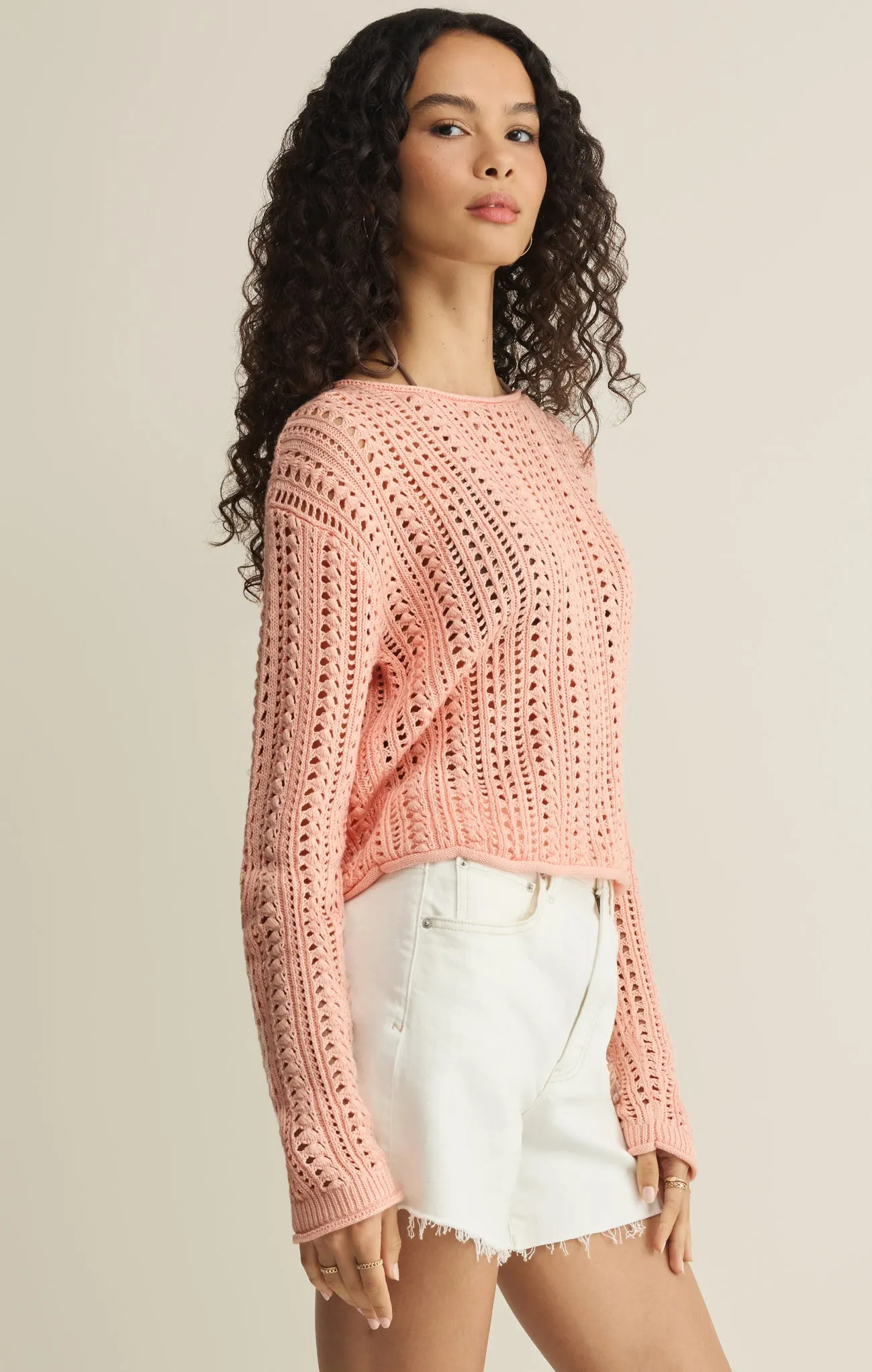 Upland Crochet Sweater Top sold by Z Supply product image thumbnail 3