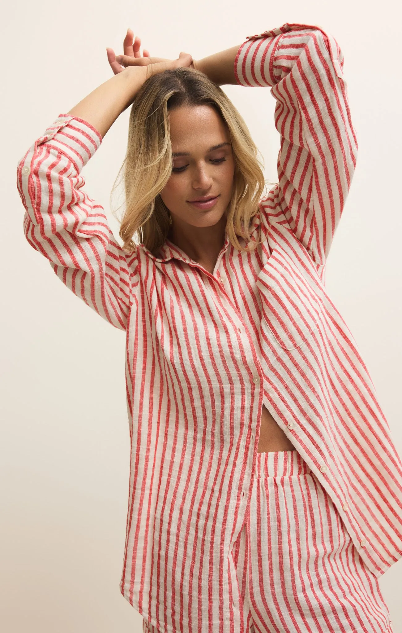 Saturdays Stripe Shirt sold by Z Supply product image thumbnail 5