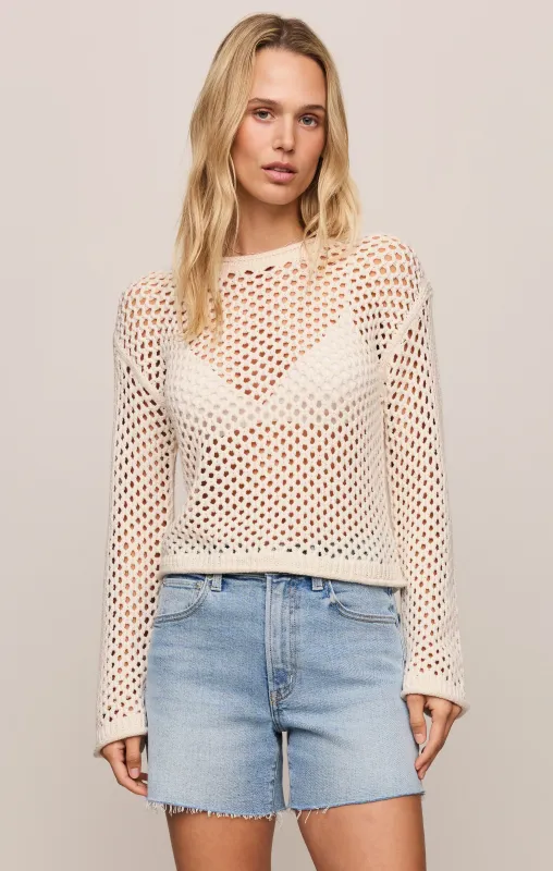 Cala Crochet Sweater Top made by Z Supply