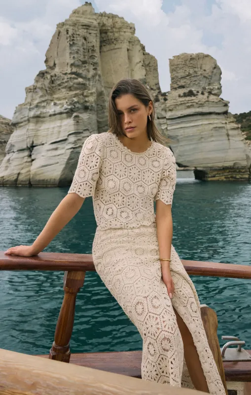 Raquel Lace Skirt sold by Z Supply