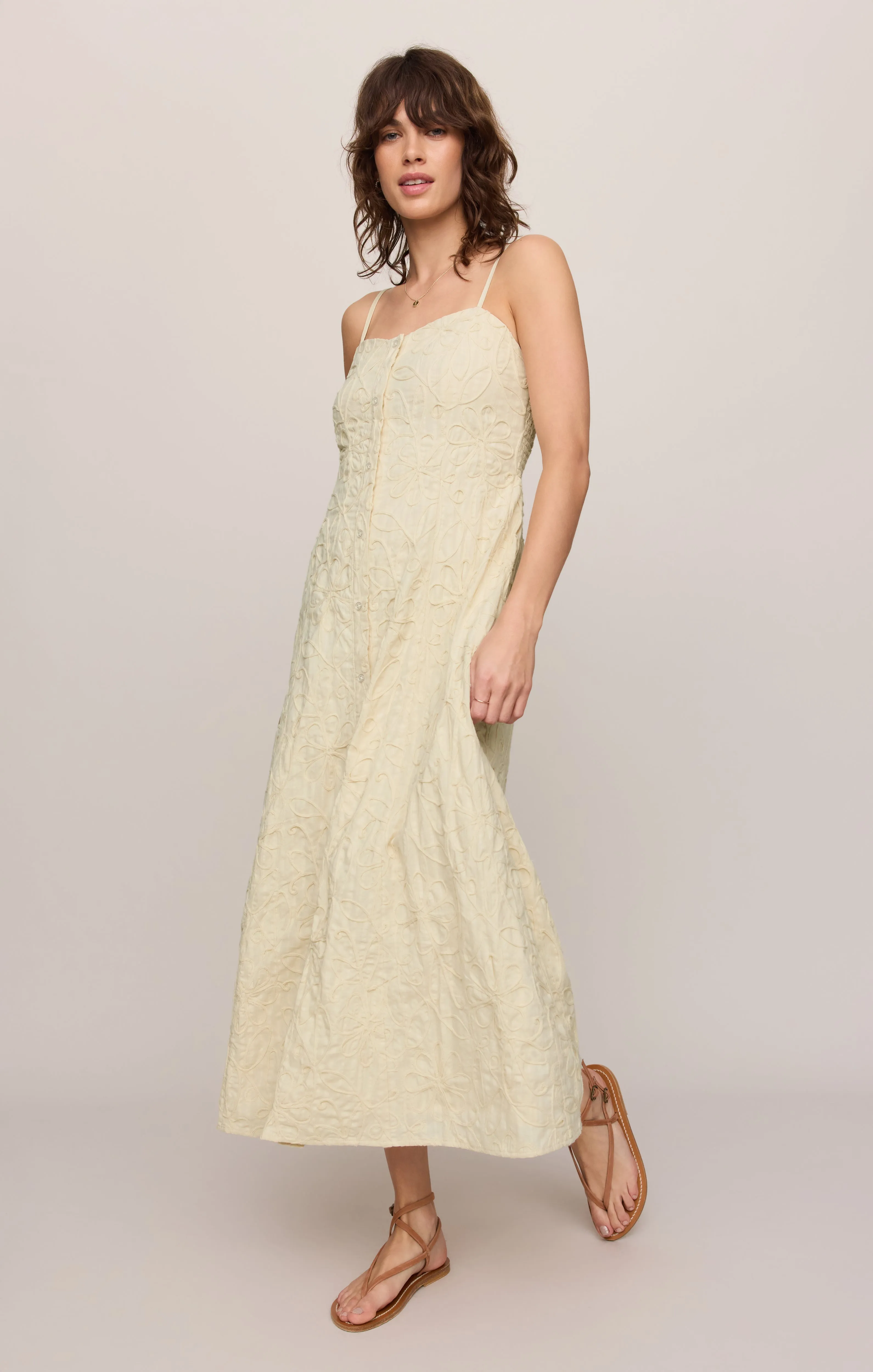 Angel Eyes Embroidered Maxi Dress sold by Z Supply