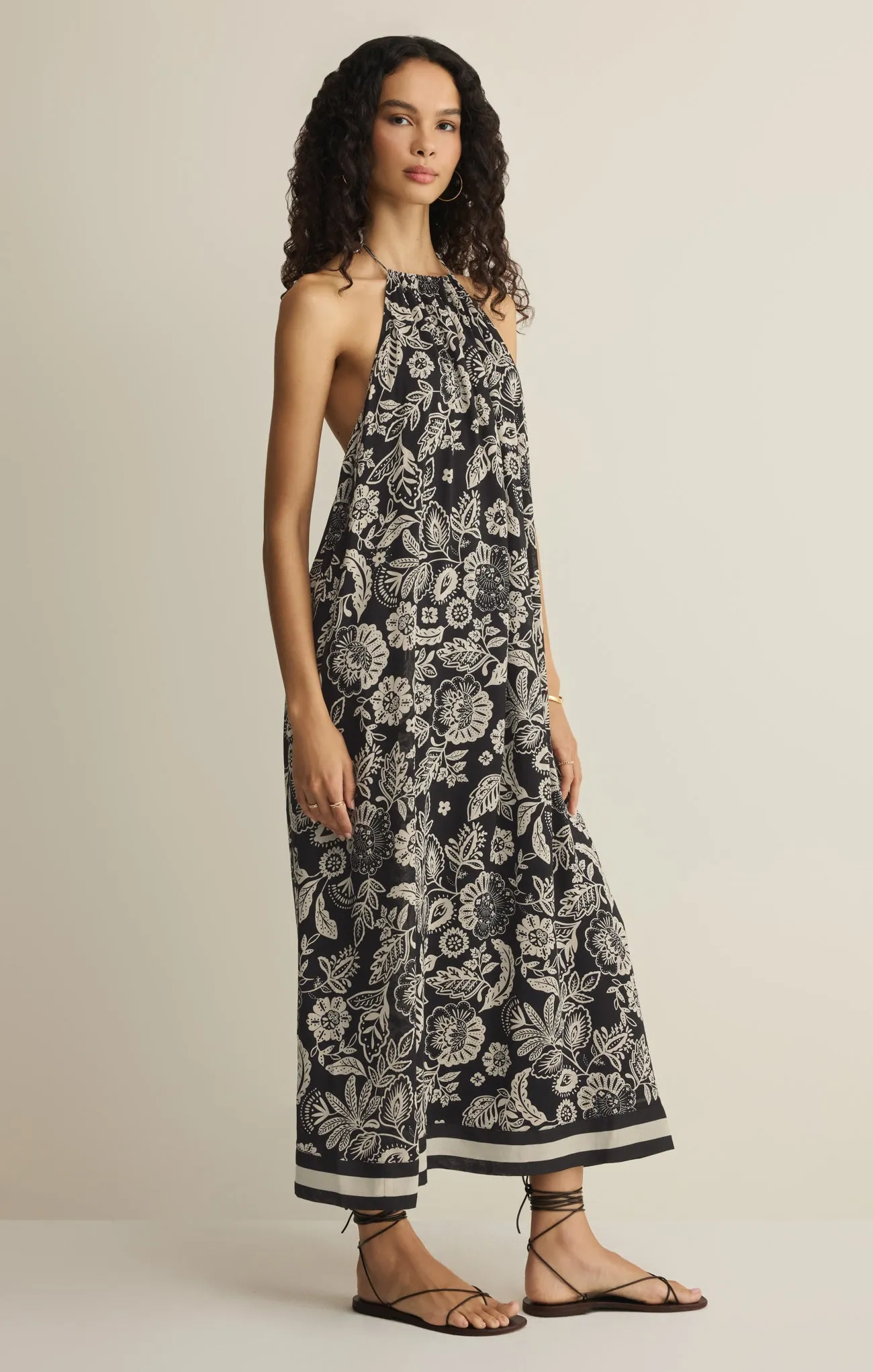 Viento Luz Floral Midi Dress sold by Z Supply product image thumbnail 4