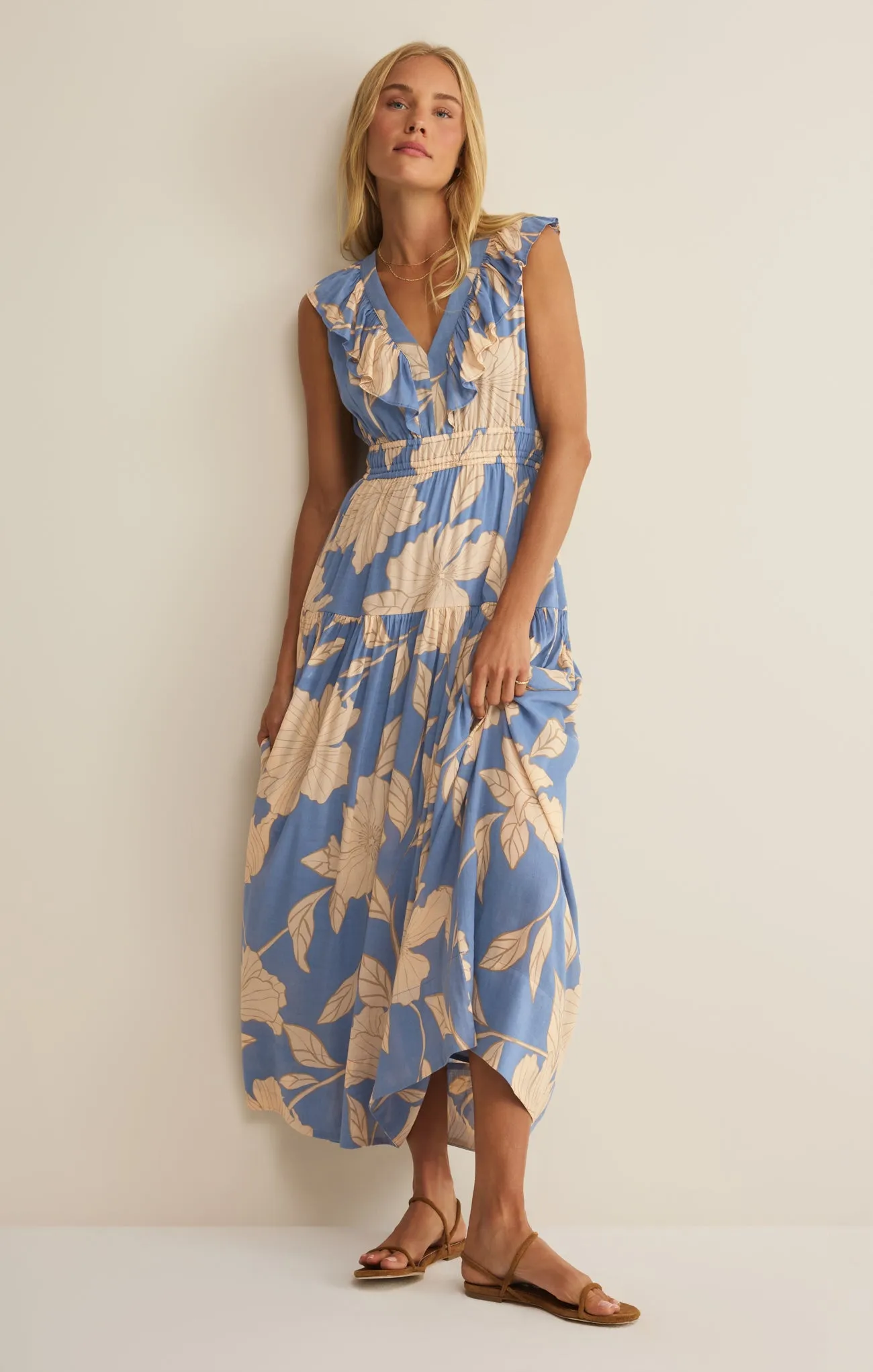 Malene Bloom Floral Maxi Dress sold by Z Supply product image thumbnail 5