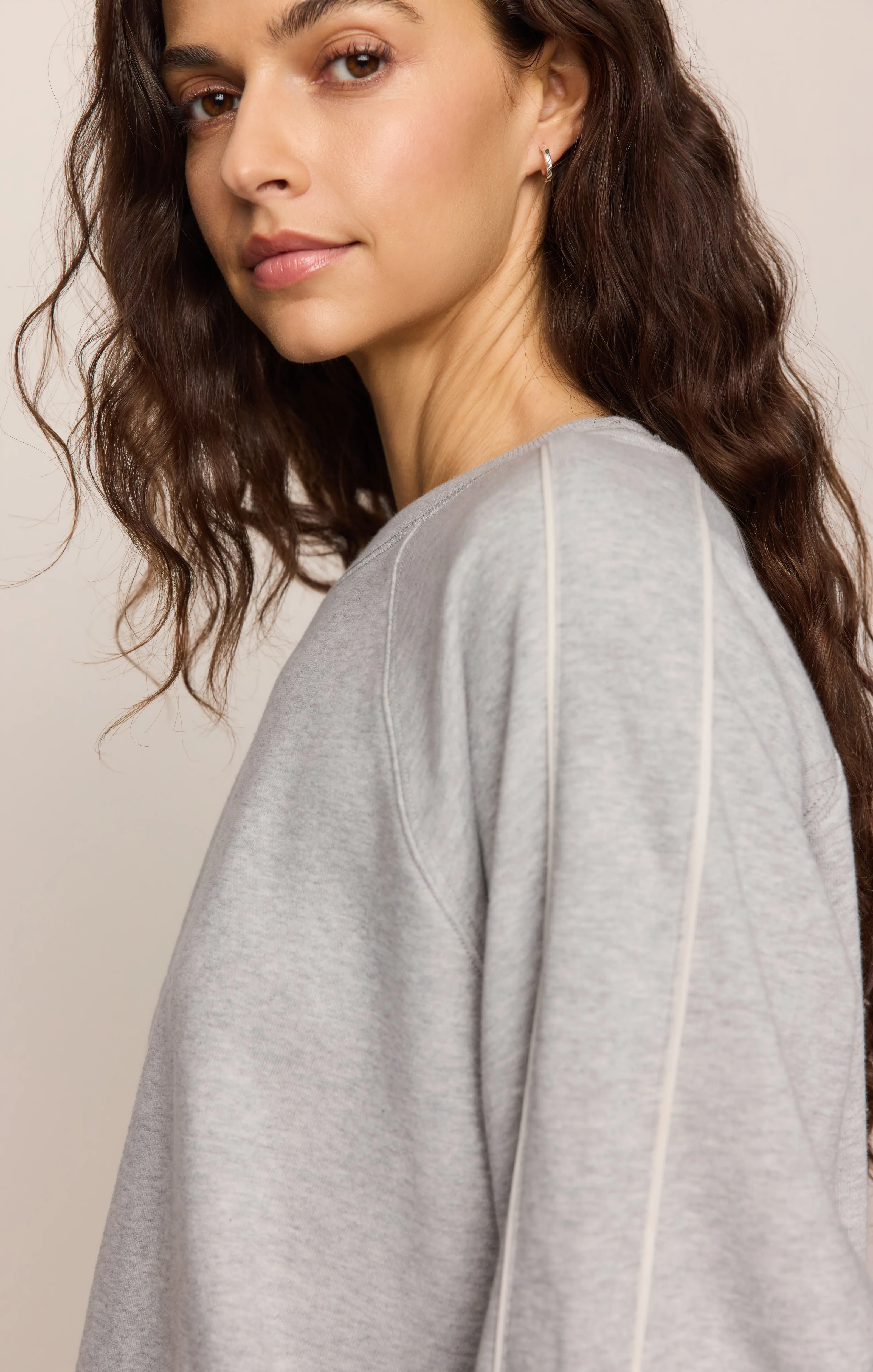 Sport Stripe Boyfriend Crew sold by Z Supply product image thumbnail 5