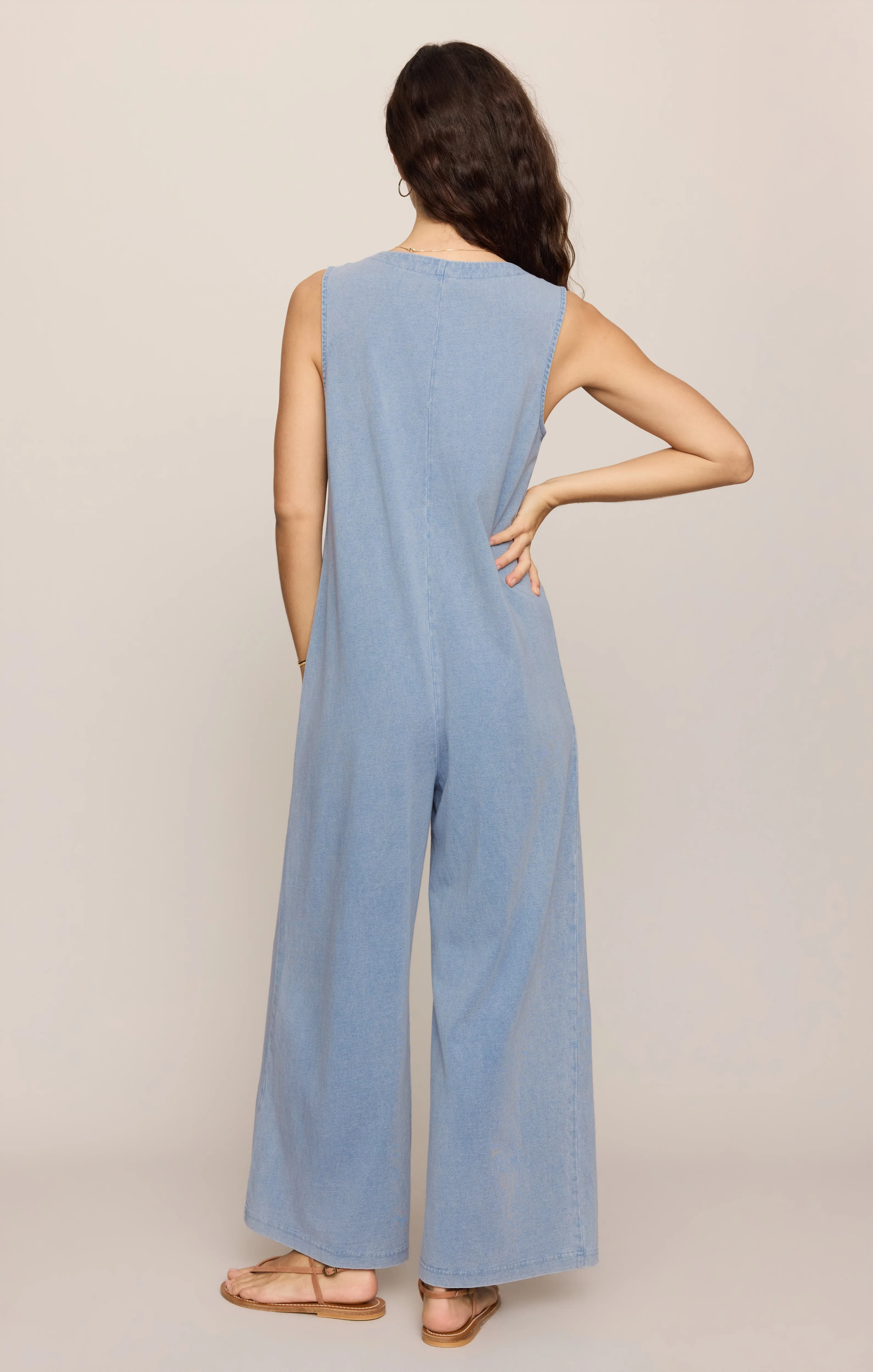 Solace Jersey Denim Jumpsuit sold by Z Supply product image thumbnail 3
