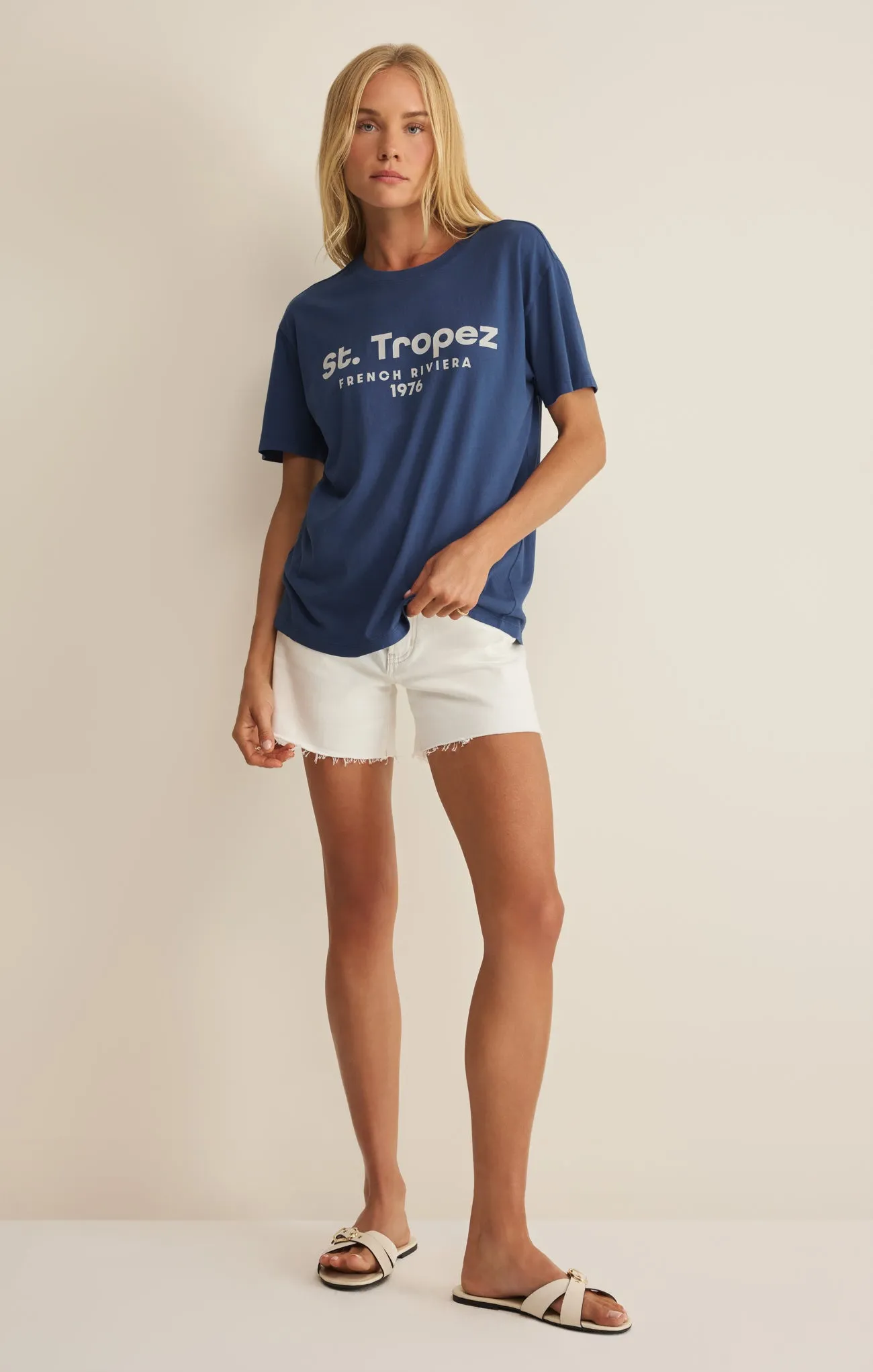 St Tropez Boyfriend Tee sold by Z Supply product image thumbnail 4