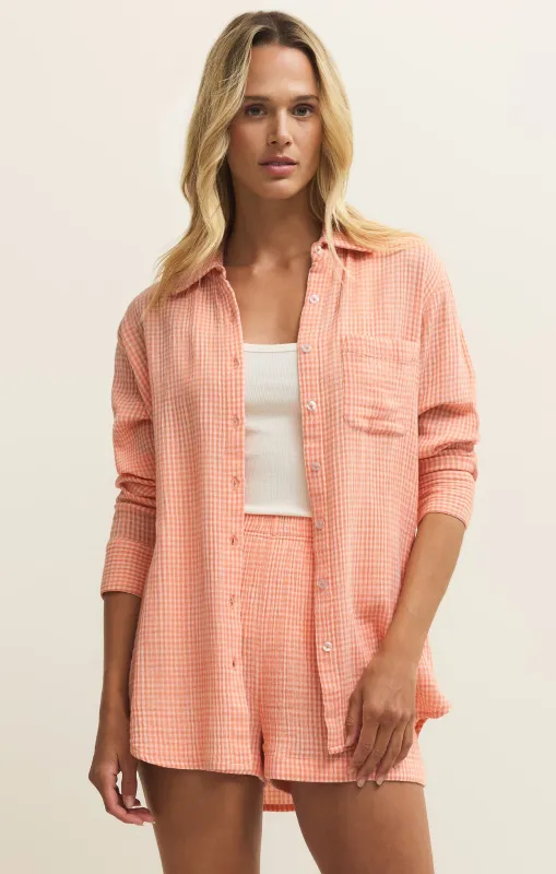 Classic Gingham Top made by Z Supply