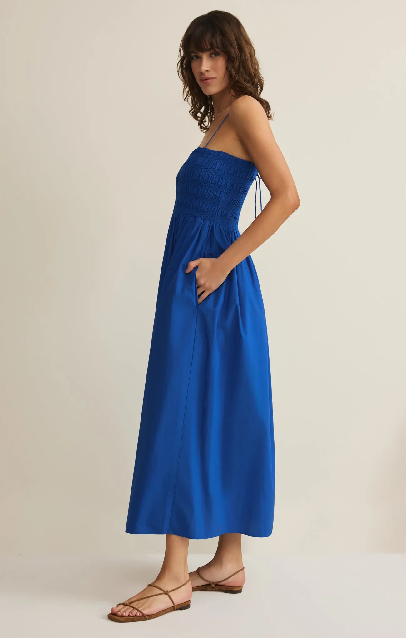 Cornelia Poplin Maxi Dress sold by Z Supply product image thumbnail 3