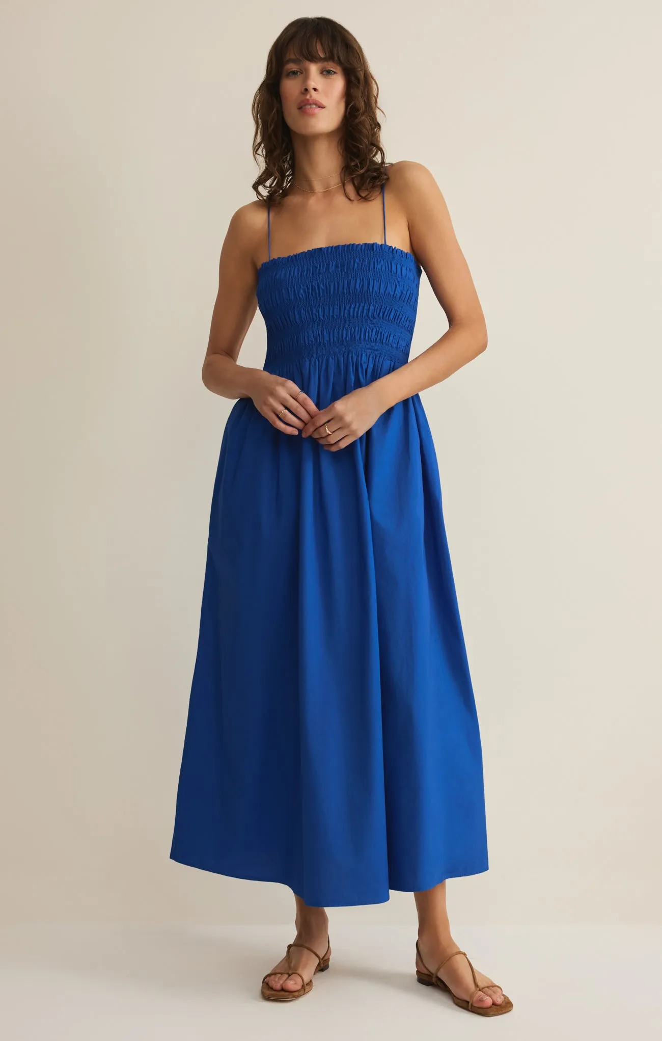 Cornelia Poplin Maxi Dress sold by Z Supply product image thumbnail 4