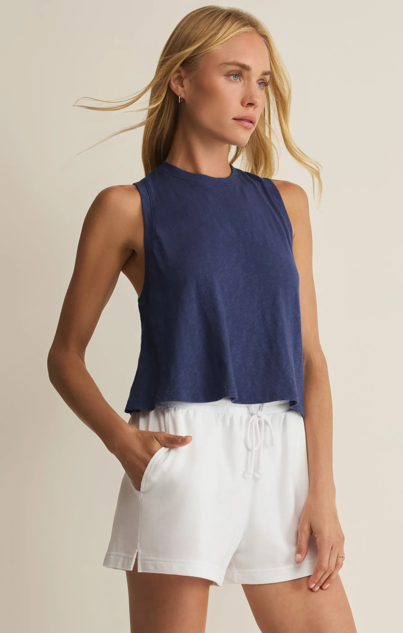 Kick Back Muscle Tank sold by Z Supply product image thumbnail 3