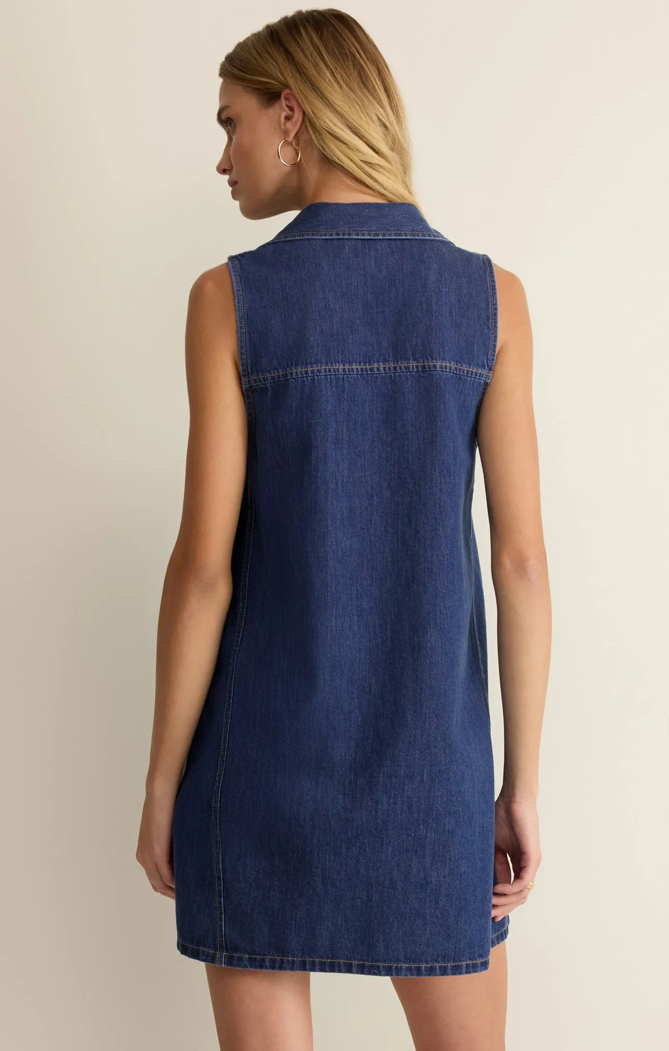 New Light Denim Mini Dress sold by Z Supply product image thumbnail 2