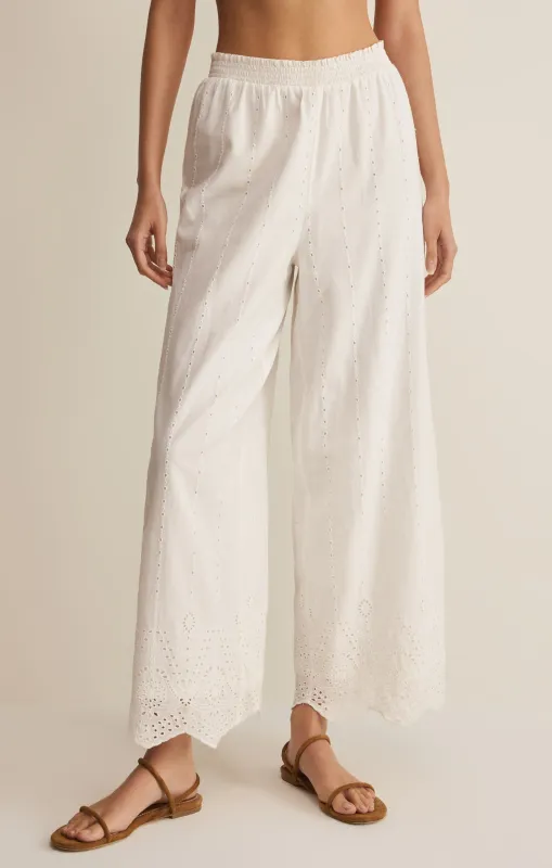 Sea Esta Embroidered Pant made by Z Supply