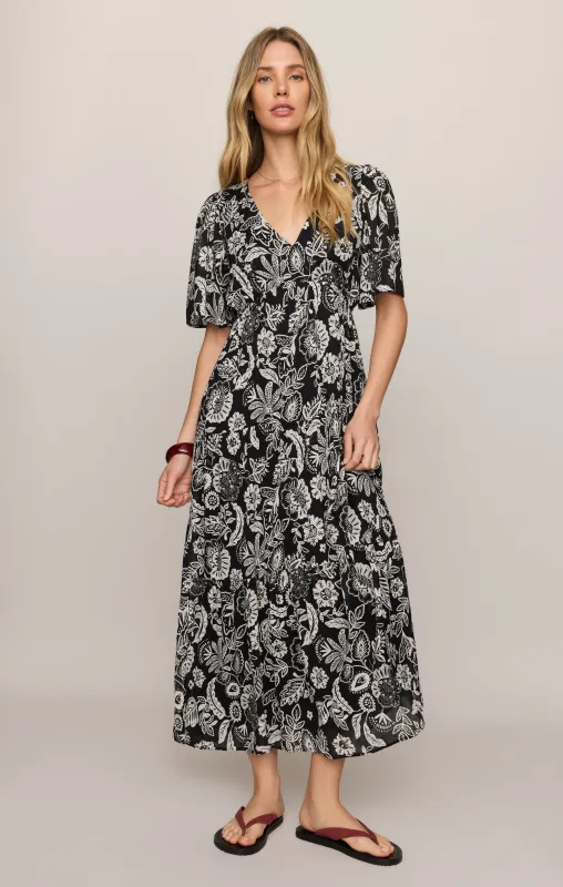 Lacey Floral Midi Dress made by Z Supply