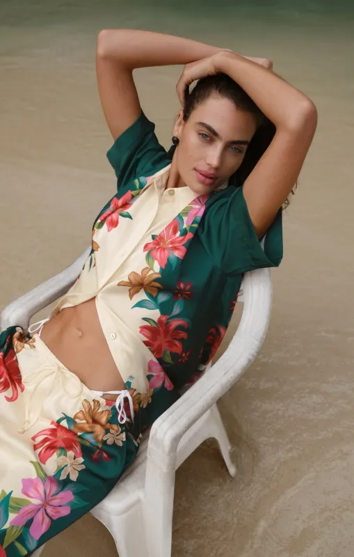Lani Floral Button Up made by Z Supply