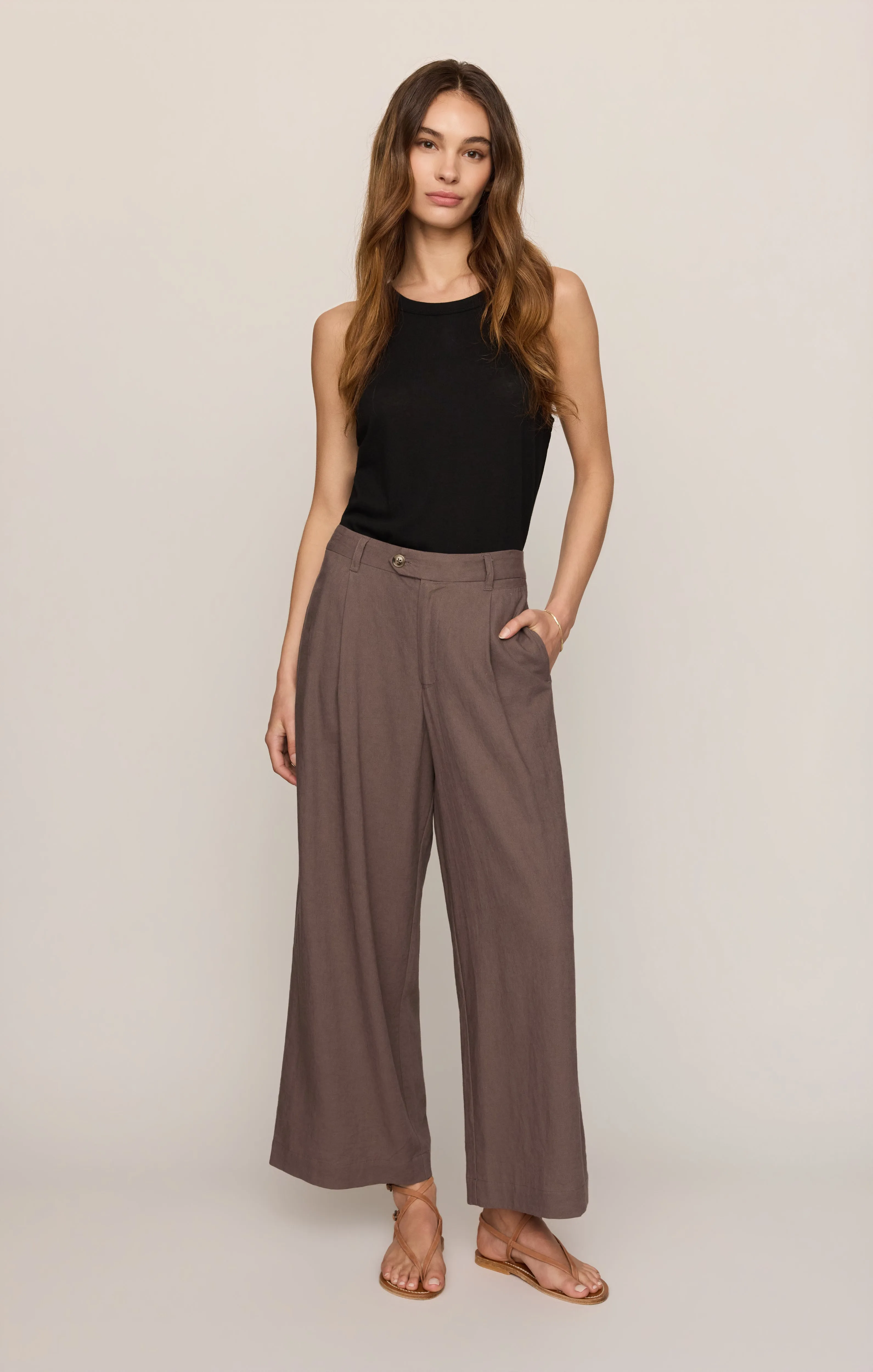 Lark Linen Trouser sold by Z Supply product image thumbnail 4