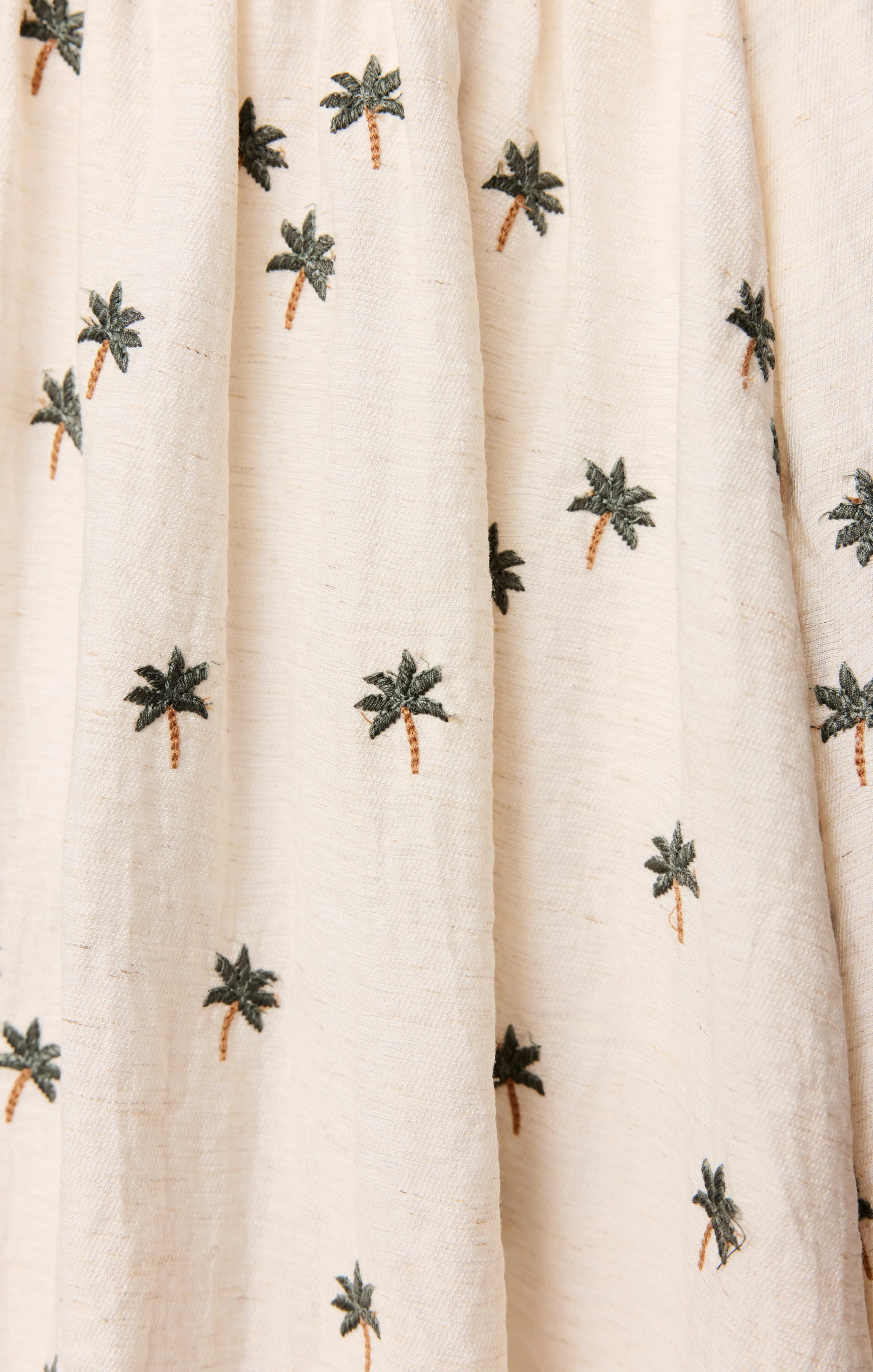 Palm Linen Midi Skirt sold by Z Supply product image thumbnail 5