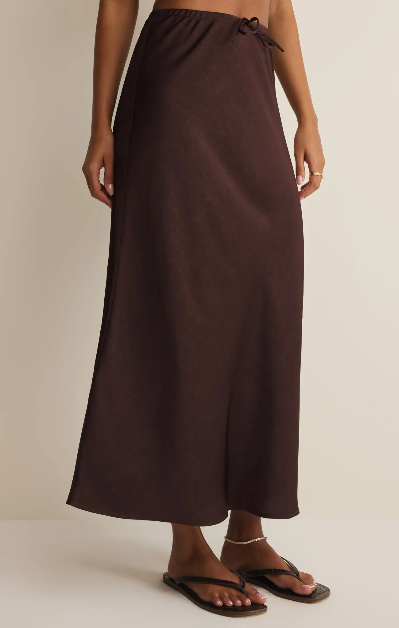 Viva Satin Midi Skirt sold by Z Supply product image thumbnail 3