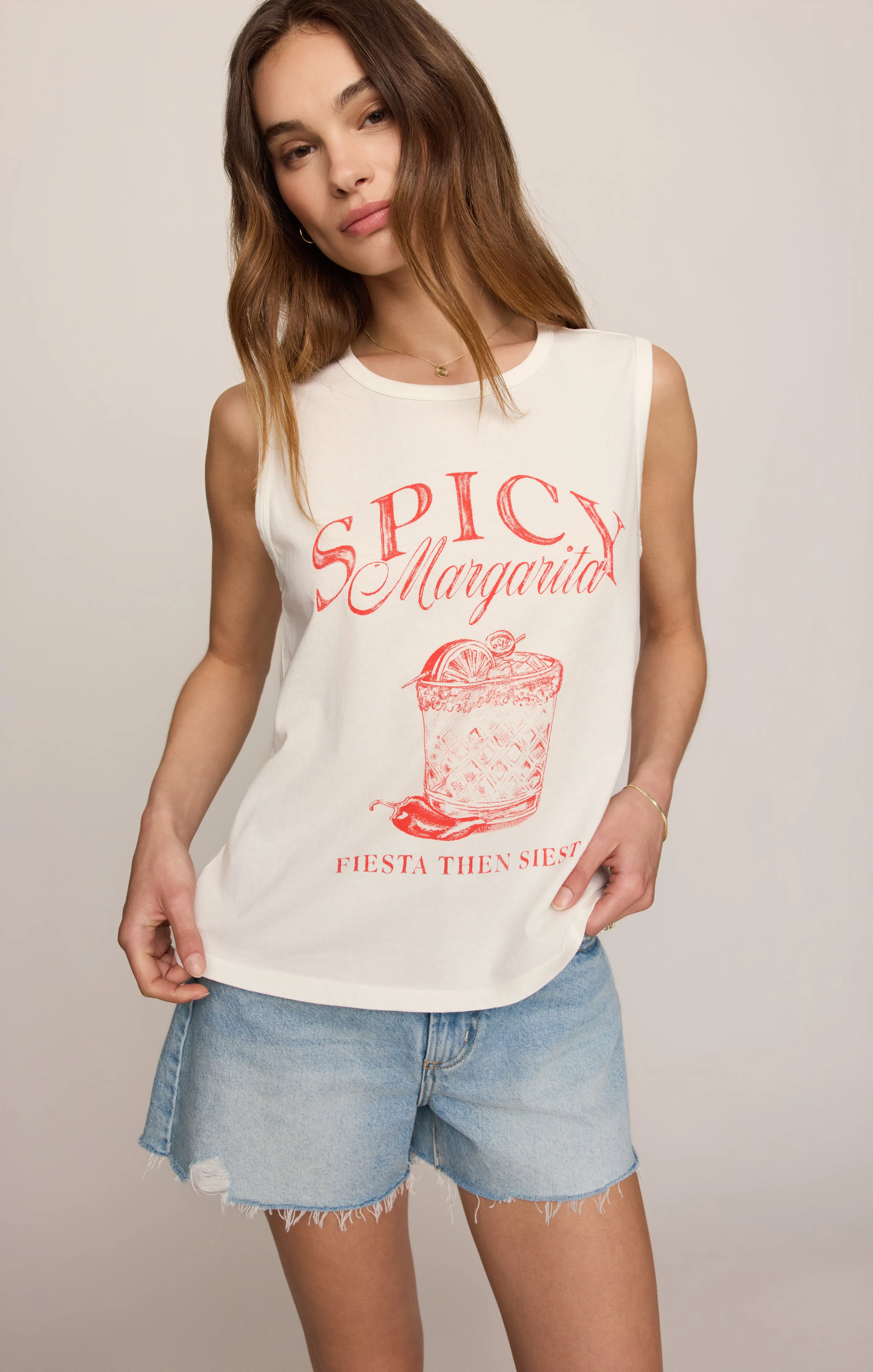 Margs Muscle Tank sold by Z Supply product image thumbnail 5