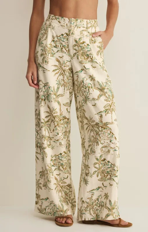 Overlook Tiki Linen Pant made by Z Supply