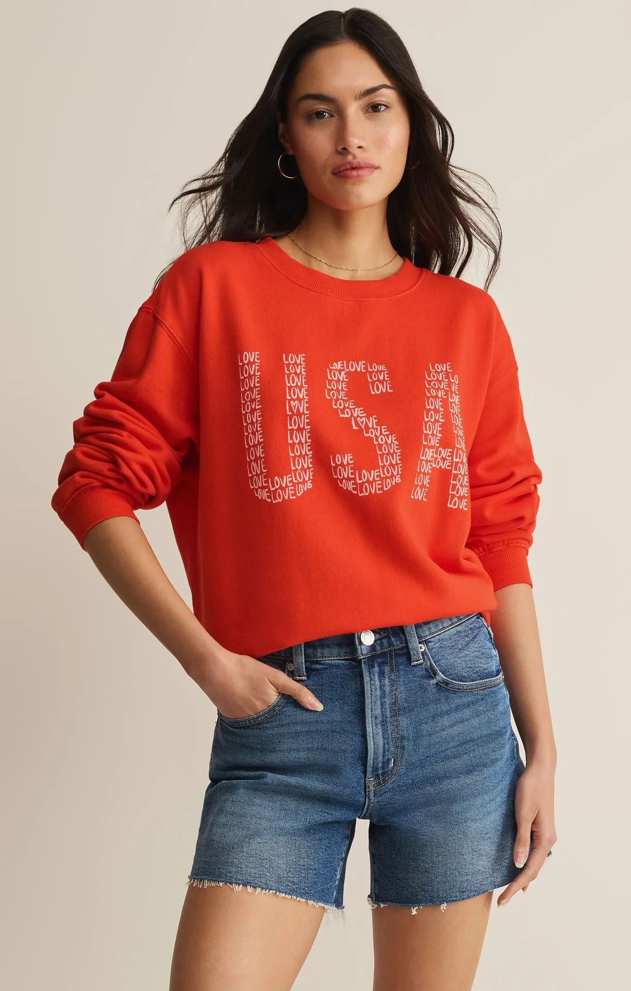 Love Boyfriend Sweatshirt sold by Z Supply
