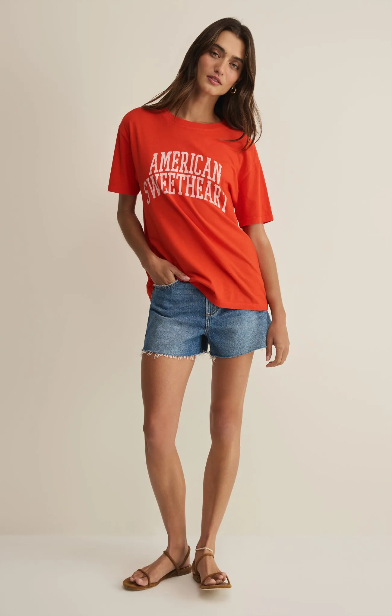 Sweetheart Boyfriend Tee sold by Z Supply product image thumbnail 4