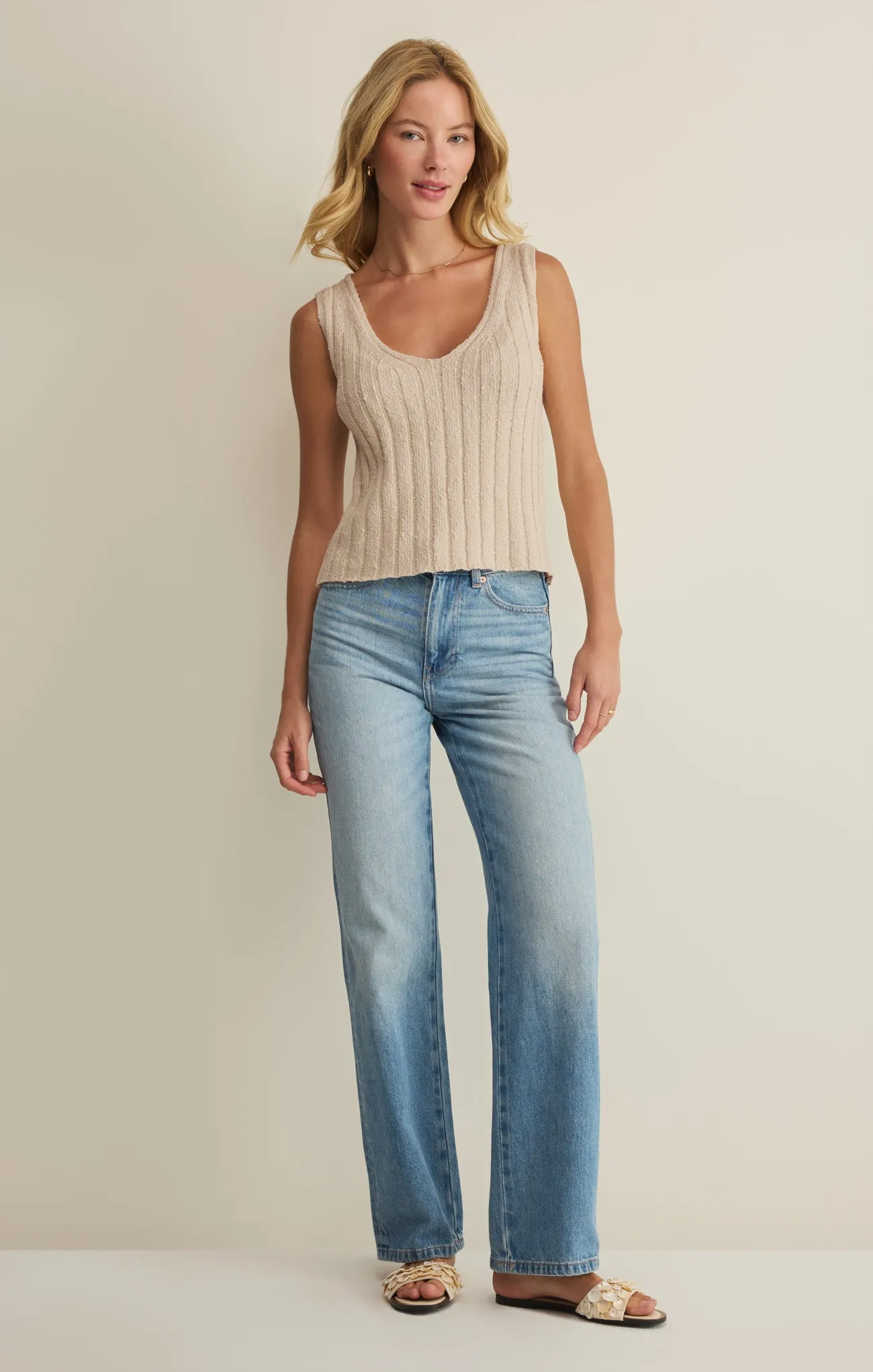 Acadia Sweater Tank sold by Z Supply product image thumbnail 4
