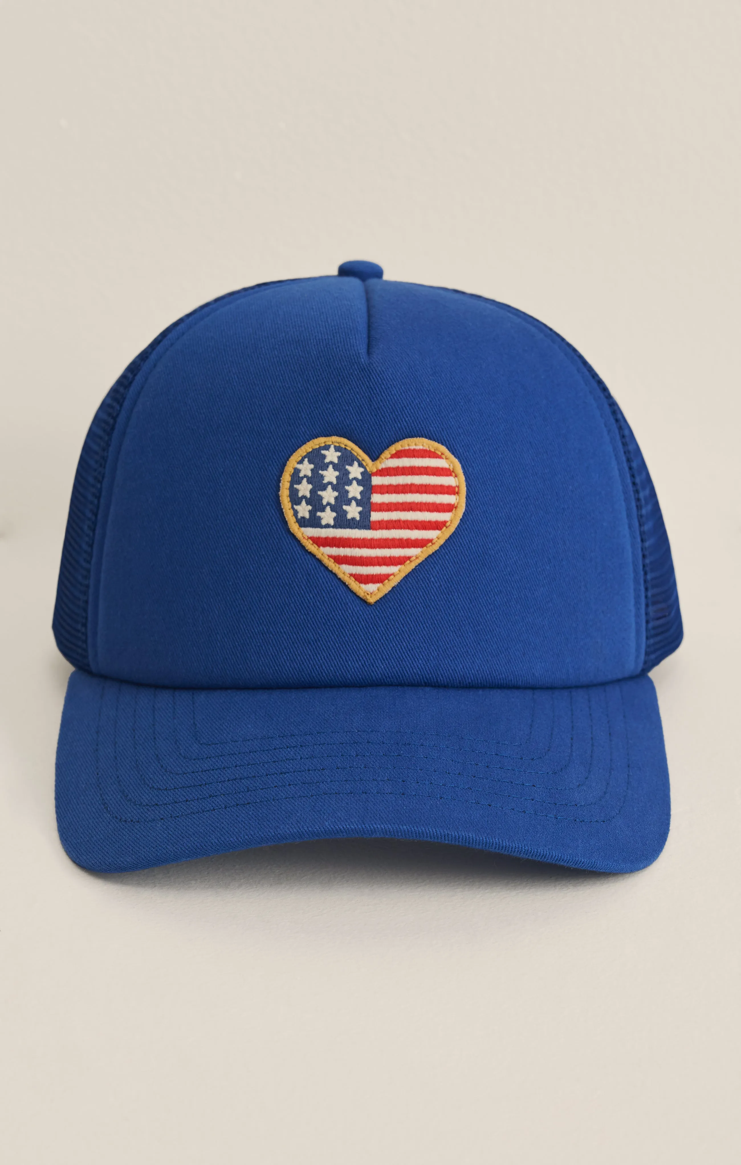 Heart Flag trucker Hat sold by Z Supply product image thumbnail 4