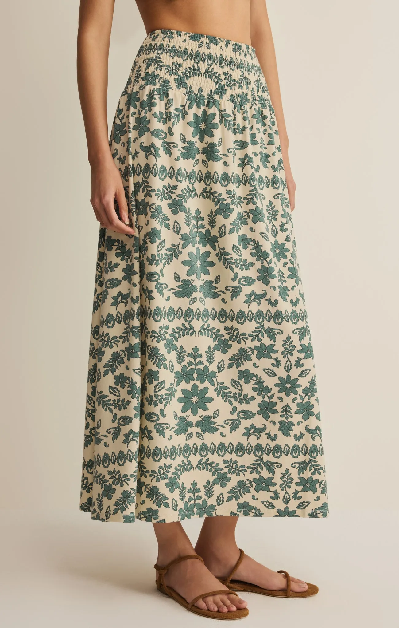 Leya Tera Paisley Maxi Skirt sold by Z Supply product image thumbnail 3