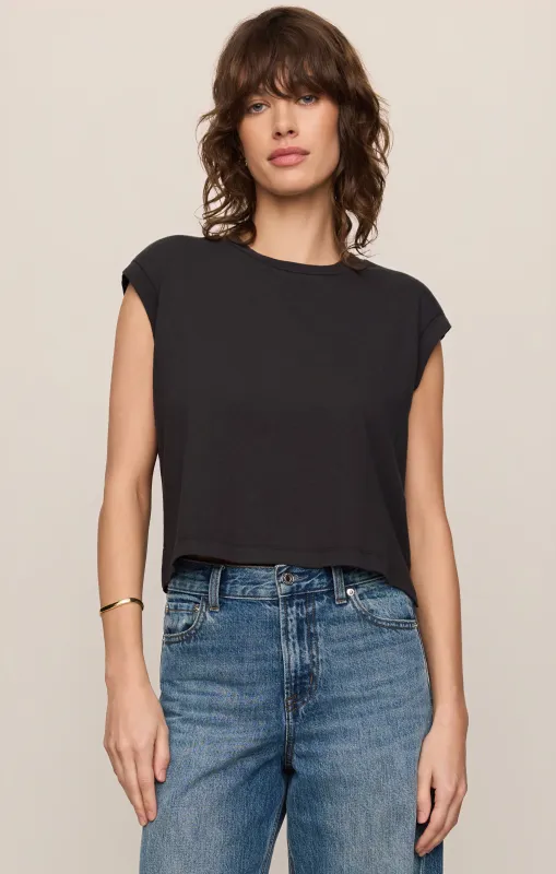 Flex Cropped Muscle Tee made by Z Supply