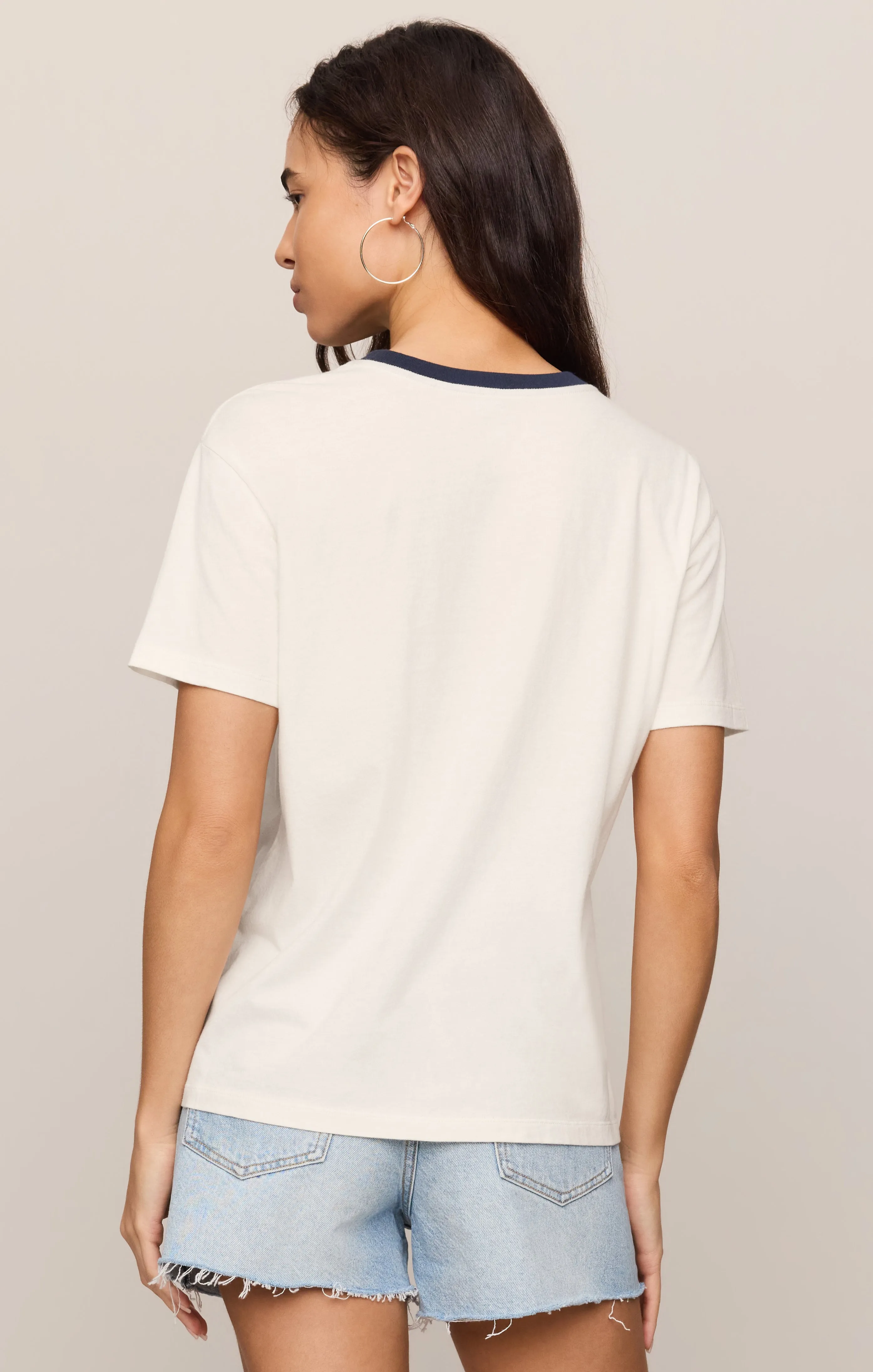 Salty Ringer Boyfriend Tee sold by Z Supply product image thumbnail 2