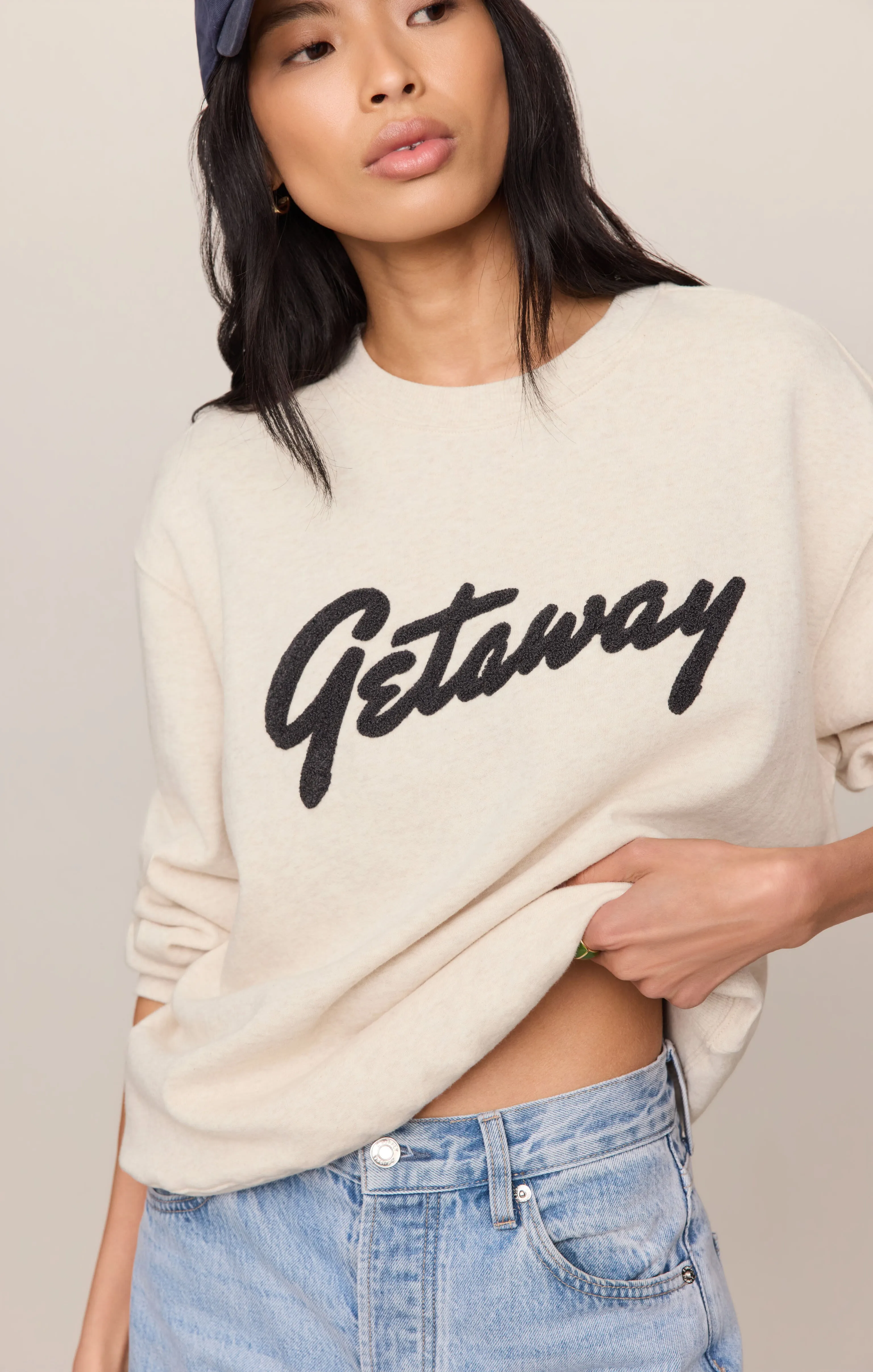 Getaway Boyfriend Sweatshirt sold by Z Supply product image thumbnail 4