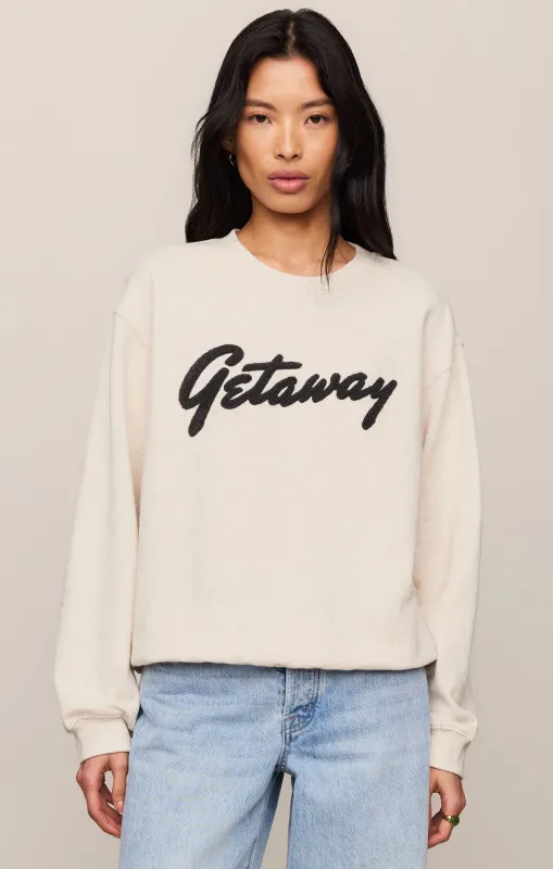 Getaway Boyfriend Sweatshirt made by Z Supply