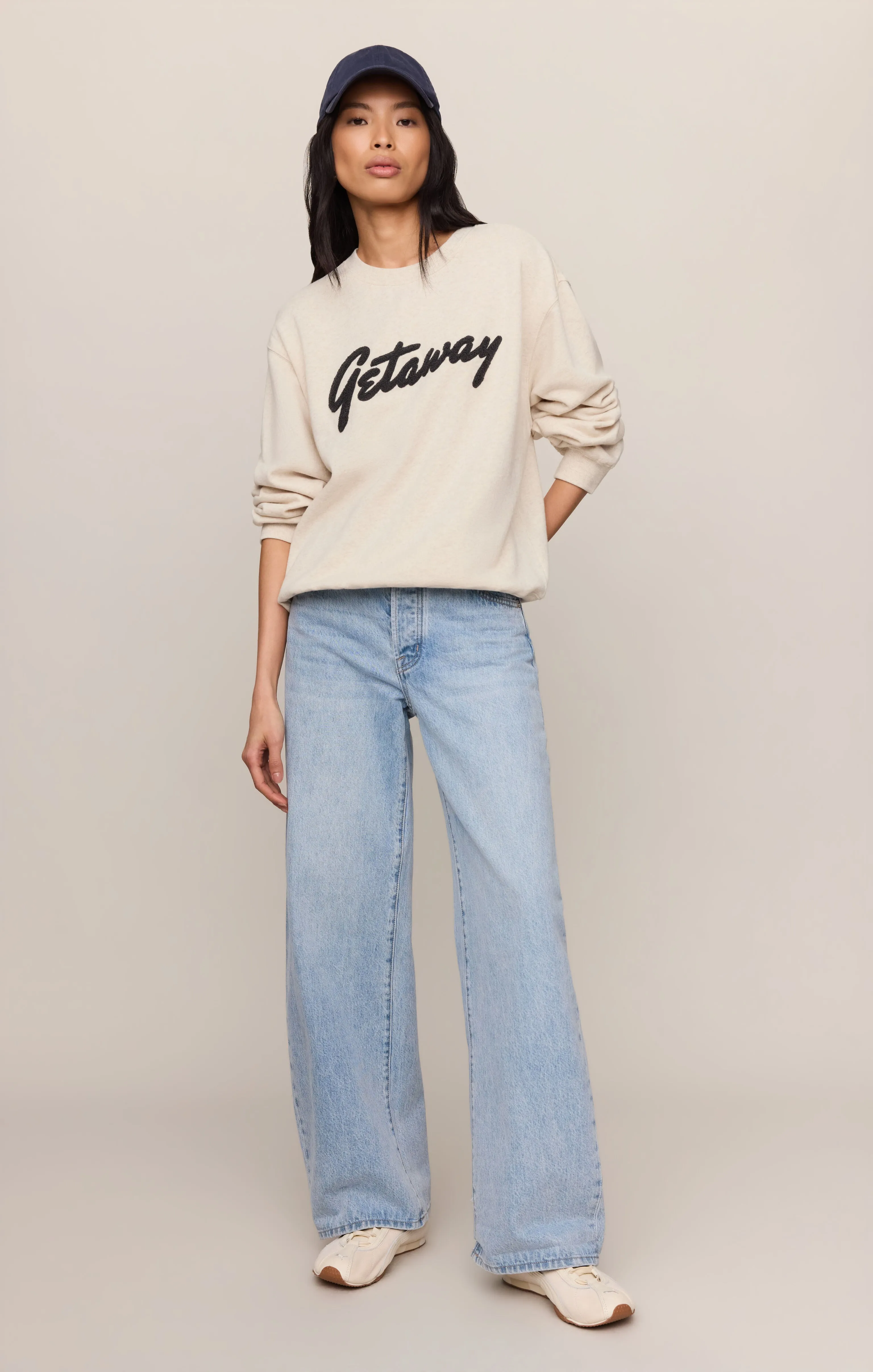 Getaway Boyfriend Sweatshirt sold by Z Supply product image thumbnail 3