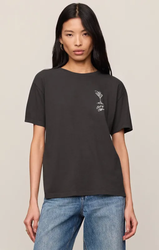 Martini Graphic Boyfriend Tee made by Z Supply