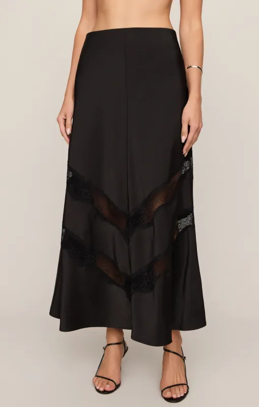 Kori Lace Midi Skirt made by Z Supply