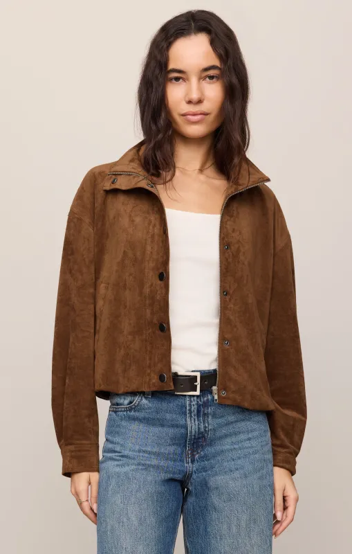 Corin Bubble Hem Jacket made by Z Supply