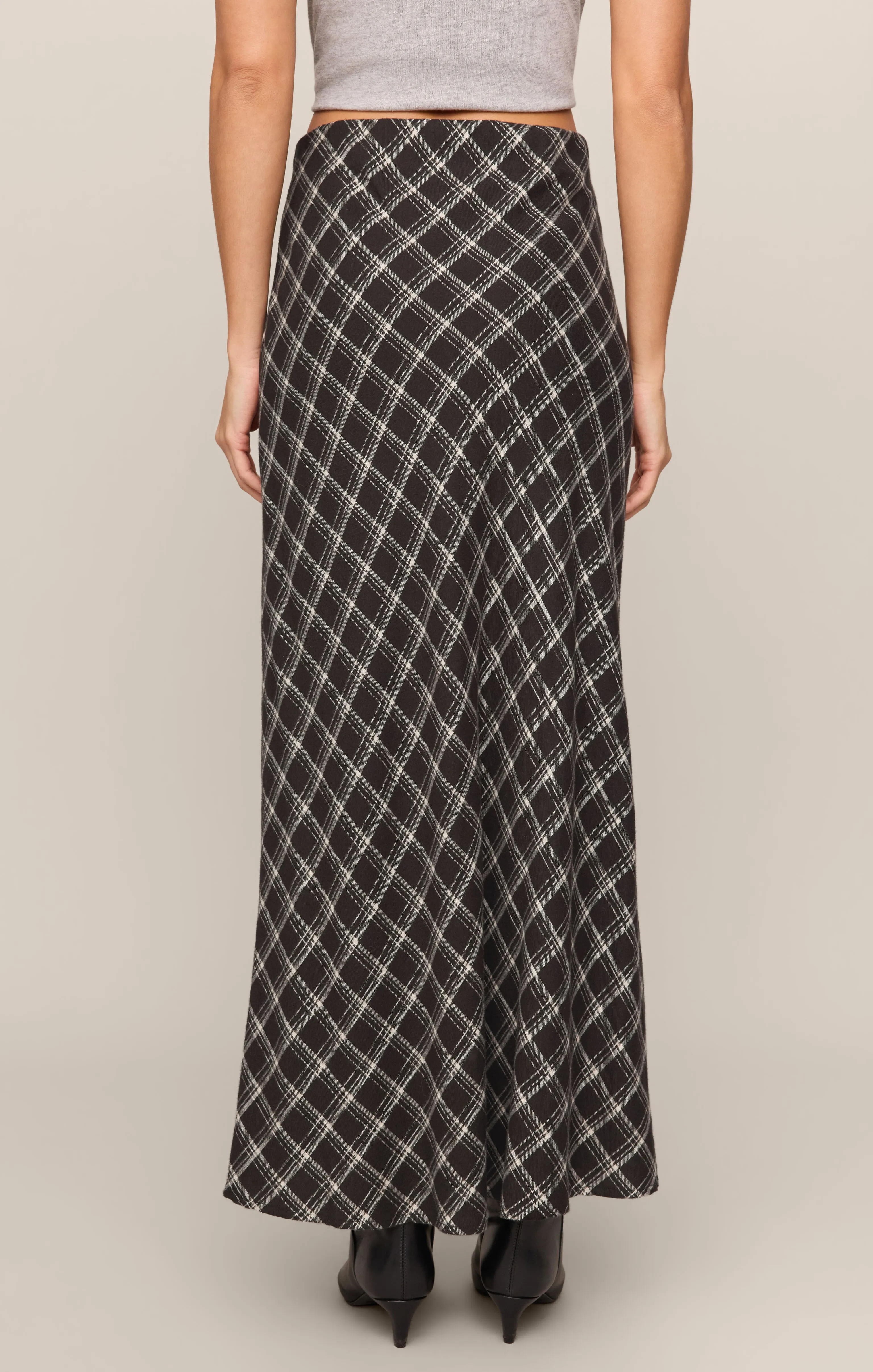 Europa Plaid Maxi Skirt sold by Z Supply product image thumbnail 2