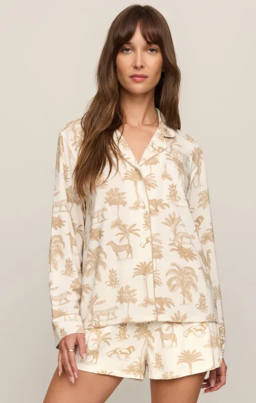 Safari PJ Long Sleeve Top made by Z Supply