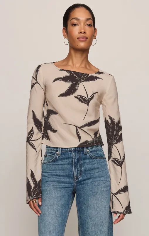 Nia Clem Floral Top made by Z Supply