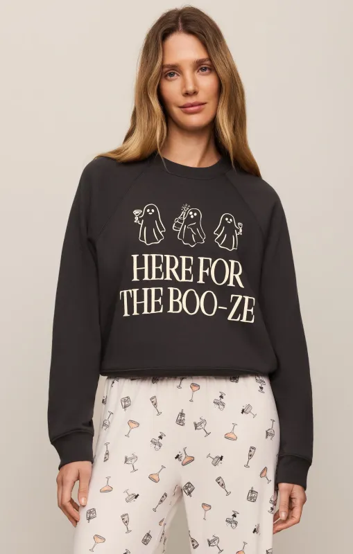 Booze Graphic Sweatshirt made by Z Supply