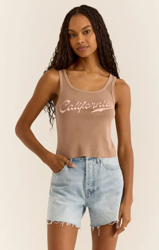 Cali Sun Trip Tank sold by Z Supply
