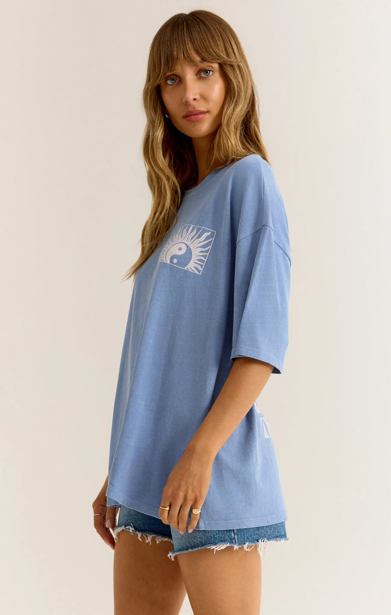Golden SoCal Oversized Tee sold by Z Supply product image thumbnail 5