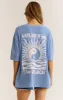 Golden SoCal Oversized Tee sold by Z Supply