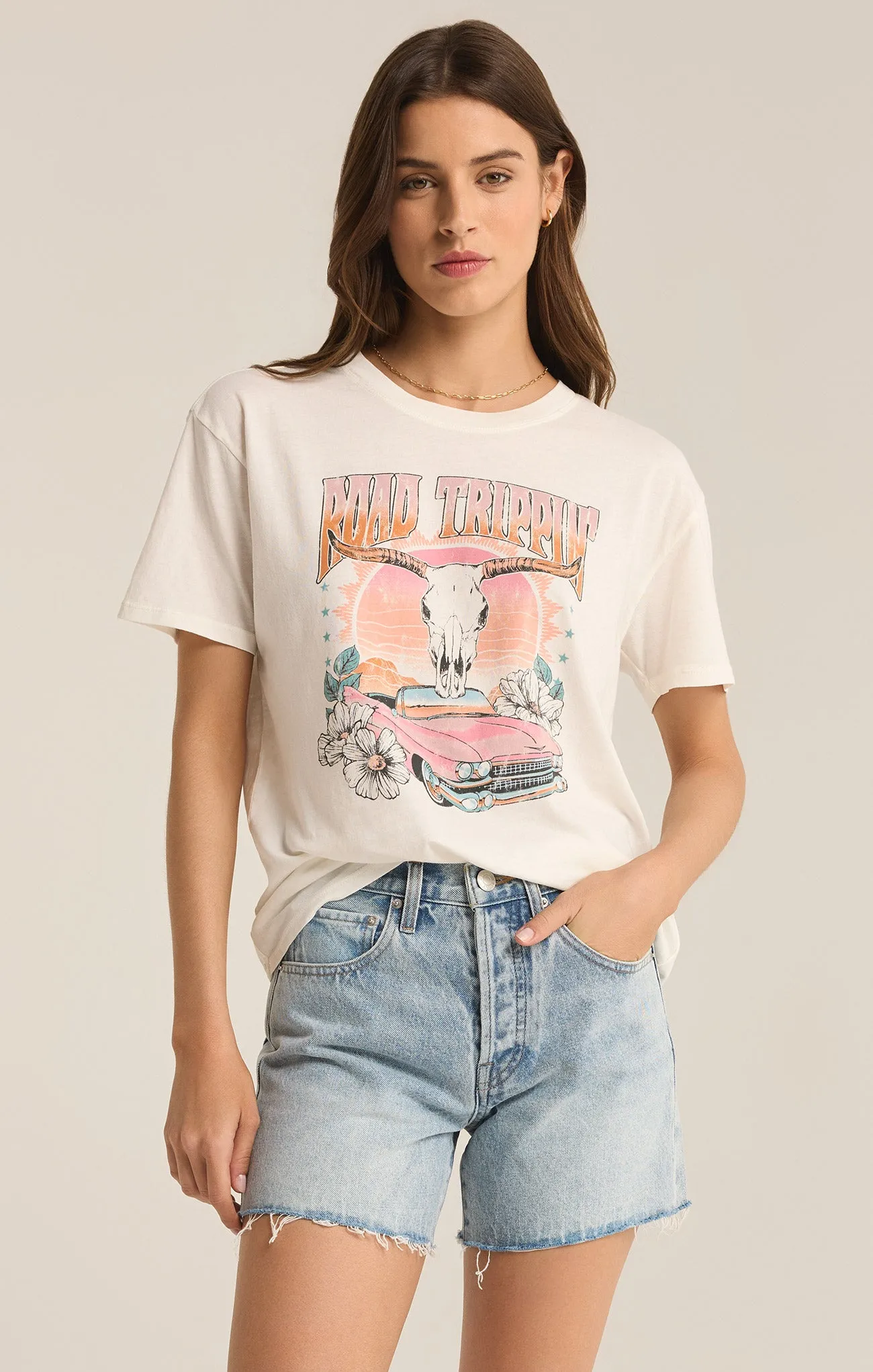 Road Trippin' Boyfriend Tee sold by Z Supply