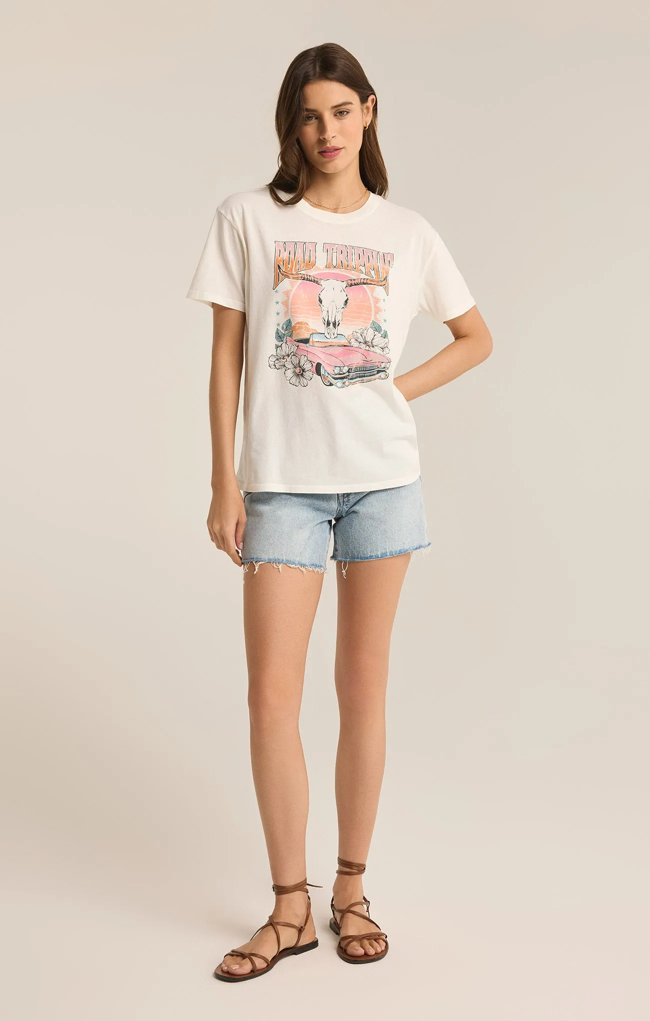 Road Trippin' Boyfriend Tee sold by Z Supply product image thumbnail 4