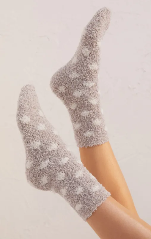 2-Pack Plush Dot Socks sold by Z Supply