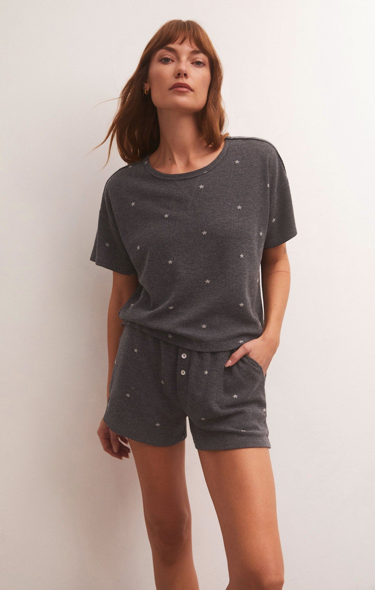 Cozy Days Star Tee sold by Z Supply product image thumbnail 5