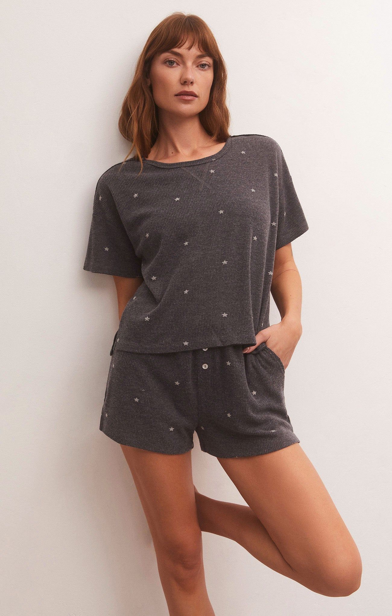 Cozy Days Star Tee sold by Z Supply product image thumbnail 8