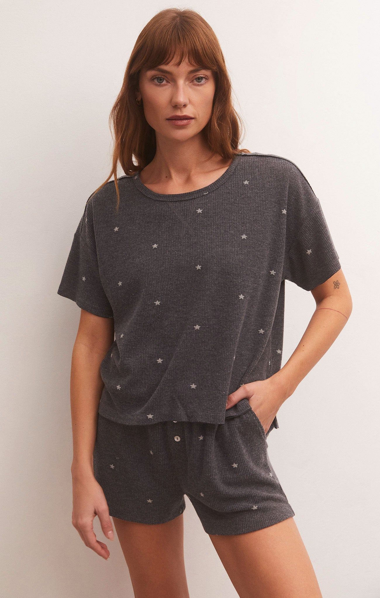 Cozy Days Star Tee sold by Z Supply product image thumbnail 7